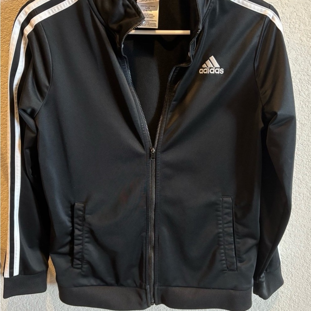 ADIDAS TRACK JACKET BOYS SIZE 14/16